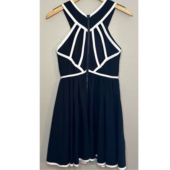 Keepsake The Label Flash Back White and Black Mini Dress - Picture 7 of 9